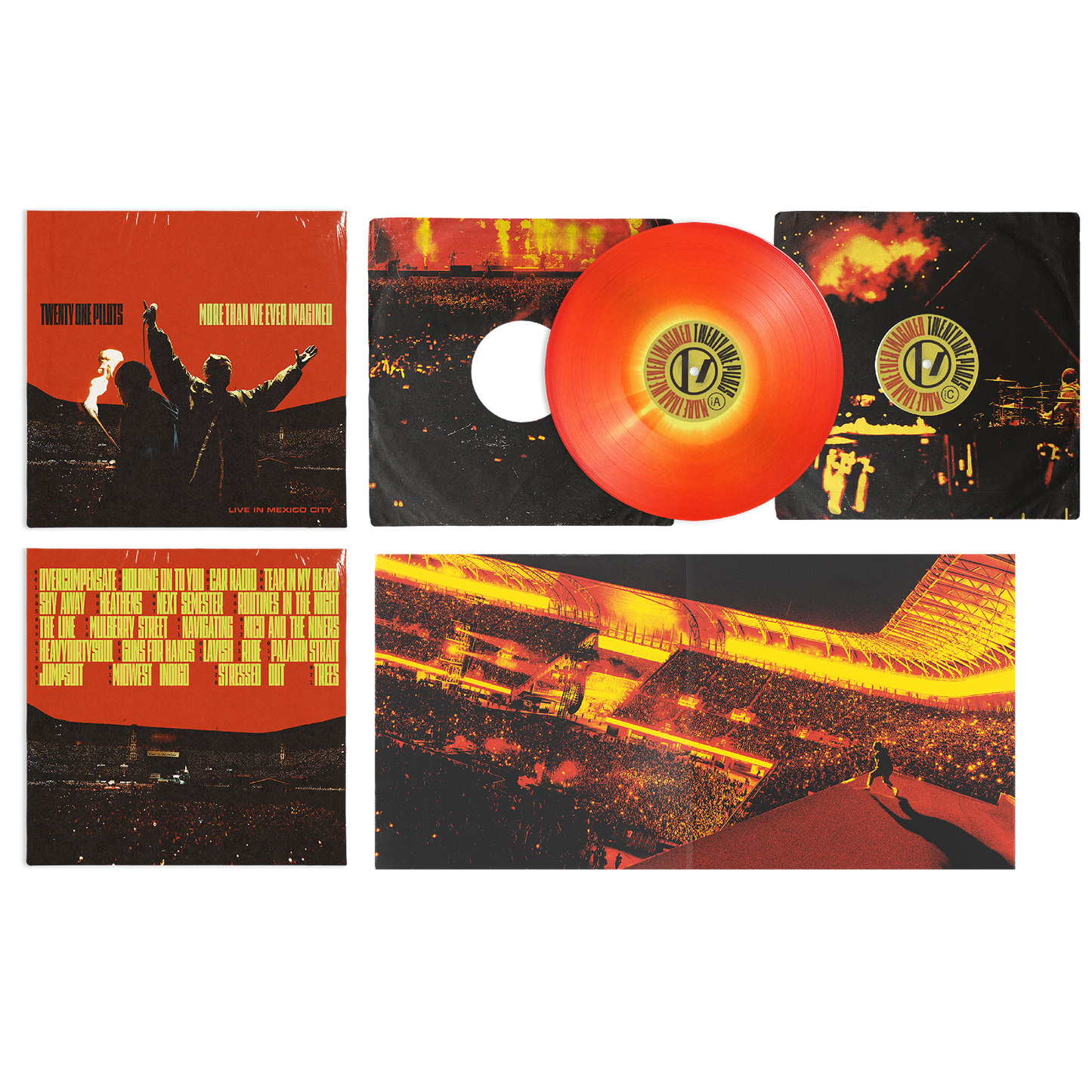MORE THAN WE EVER IMAGINED (LIVE IN MEXICO CITY) - RED VINYL
