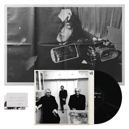 MUSIC, FASHION, FILM - BLACK SIGNED VINYL