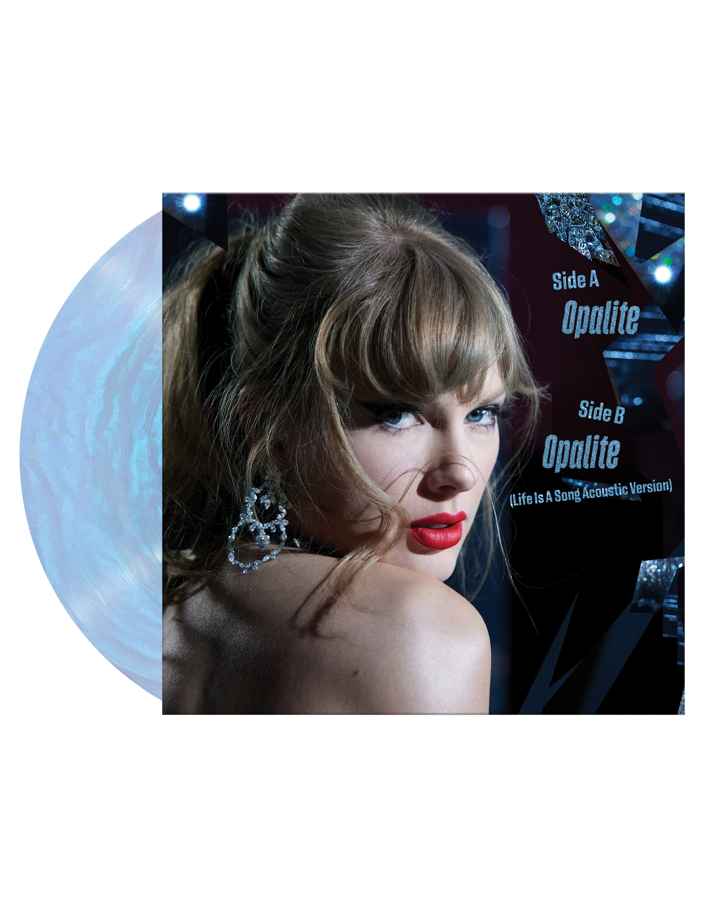 Opalite 7” Blue Pearlescent Vinyl