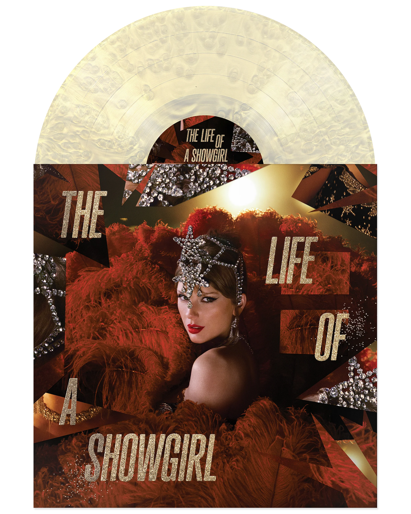The Life of a Showgirl: The Tiny Bubbles in Champagne Edition (Under Bright Lights Pearlescent Vinyl)
