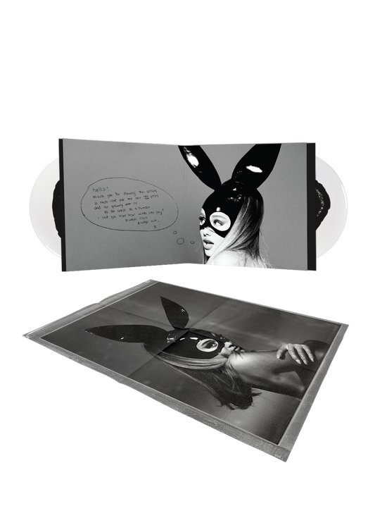 dangerous woman tenth anniversary edition: black and clear 2lp vinyl