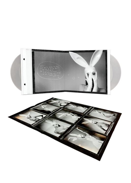 dangerous woman tenth anniversary edition: white and clear 2lp vinyl
