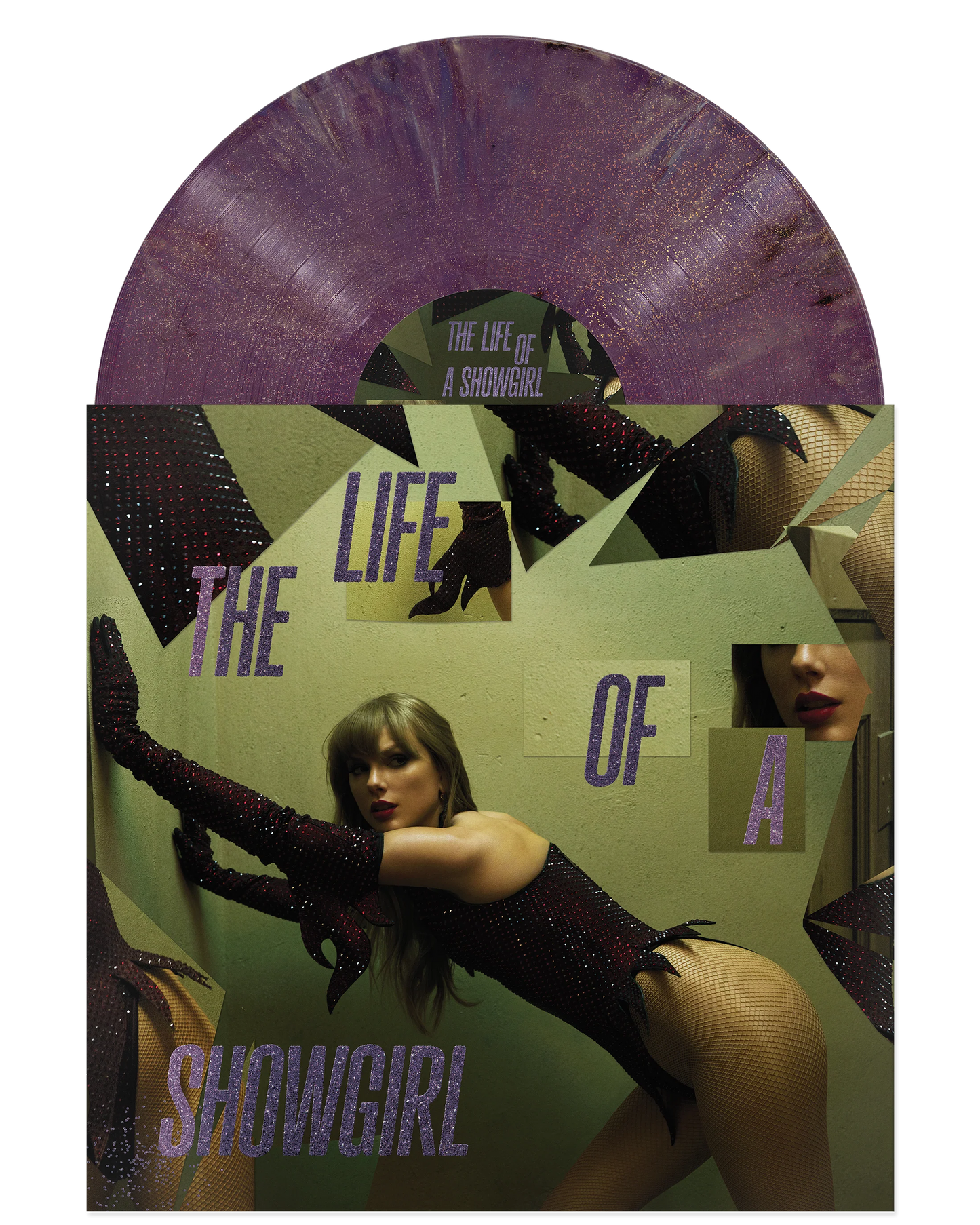 The Life of a Showgirl: The Shiny Bug Edition (Violet Shimmer Marbled Vinyl)