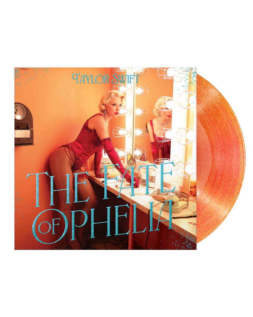The Fate of Ophelia 7” Portofino Orange glitter vinyl