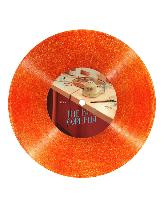 The Fate of Ophelia 7” Portofino Orange glitter vinyl