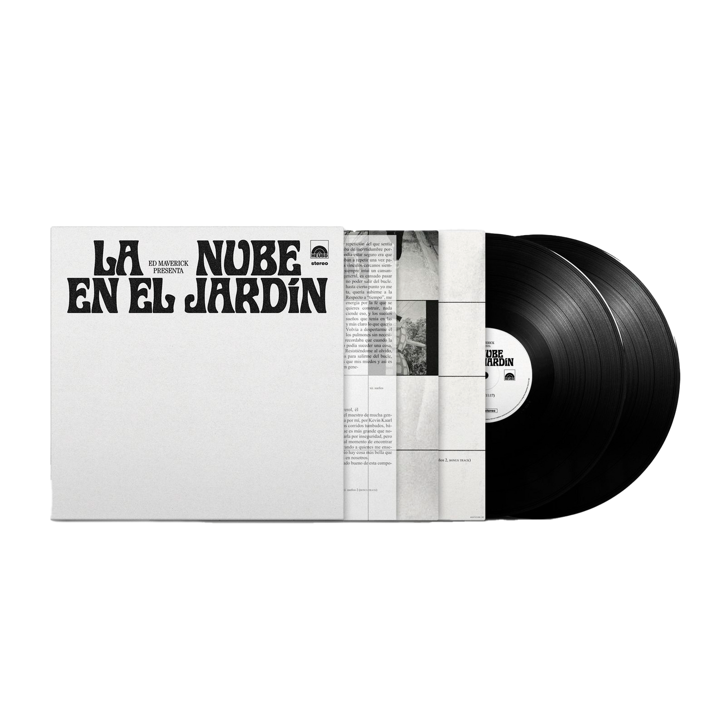 LA NUBE EN EL JARDÍN (Vinilo Doble Color Negro)