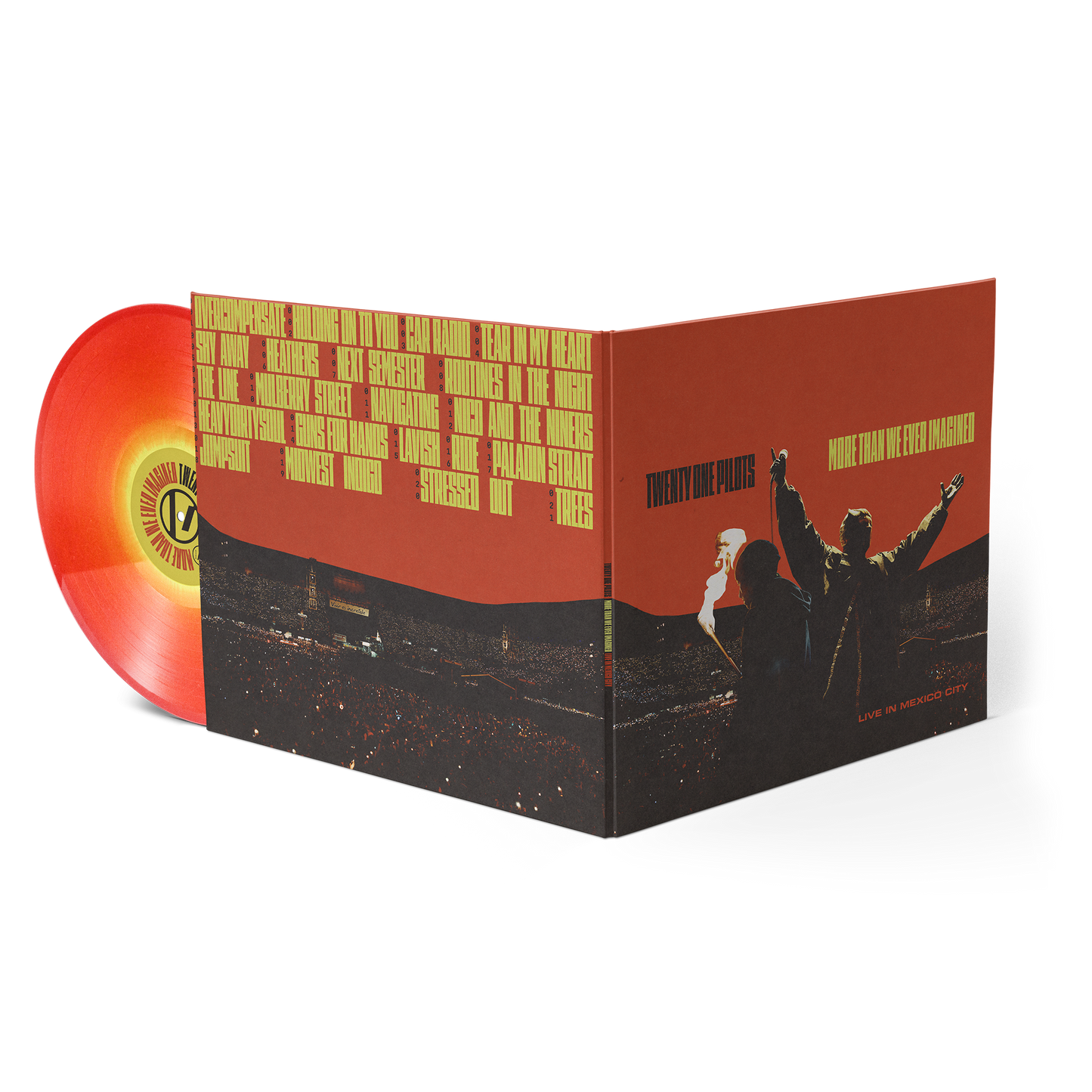 MORE THAN WE EVER IMAGINED (LIVE IN MEXICO CITY) - RED VINYL