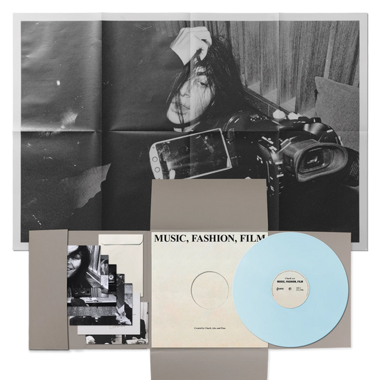 MUSIC, FASHION, FILM - BABY BLUE SIGNED VINYL