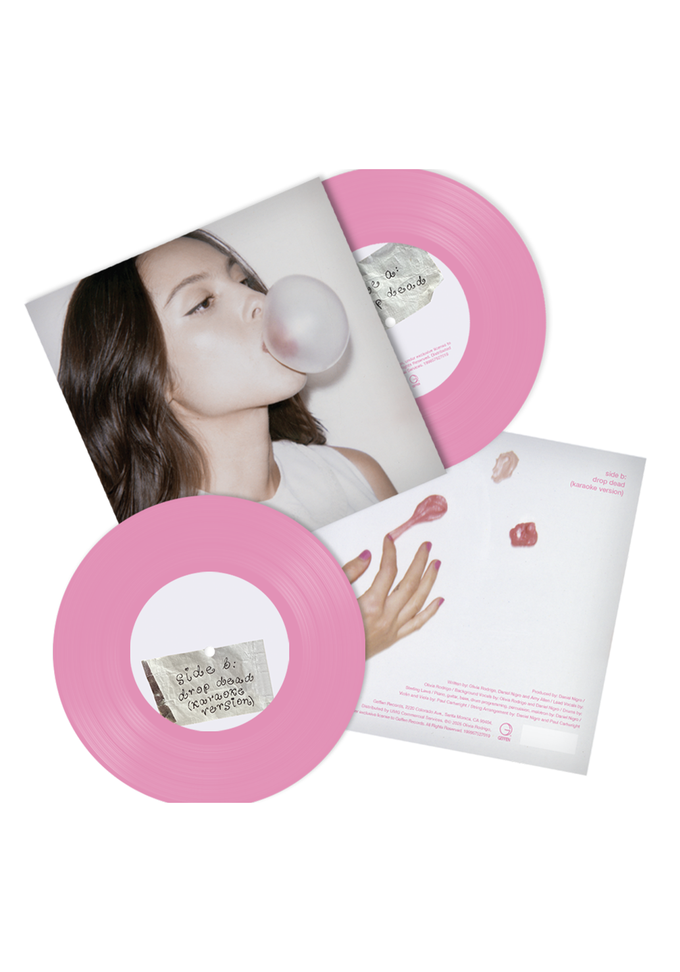 Drop Dead: chewing gum 7" vinyl