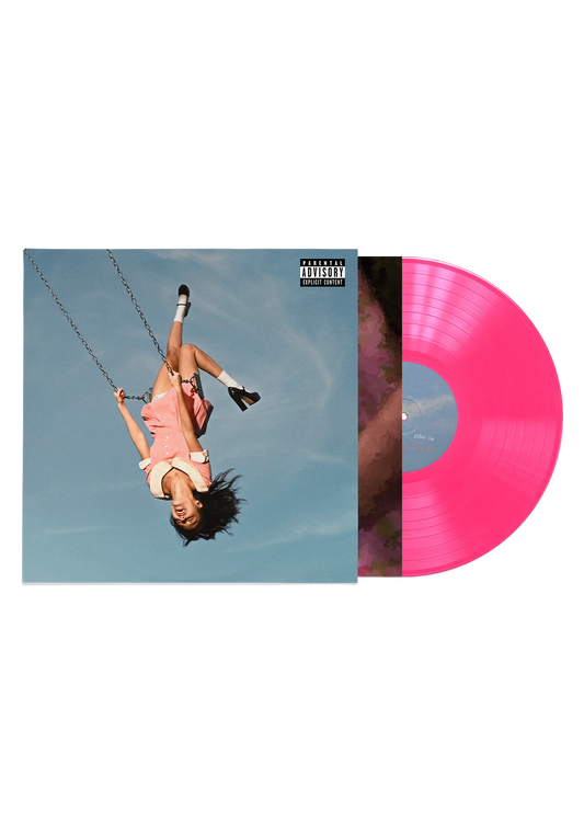 You seem pretty sad for a girl so in love: exclusive 'sticky sweet' hot pink vinyl