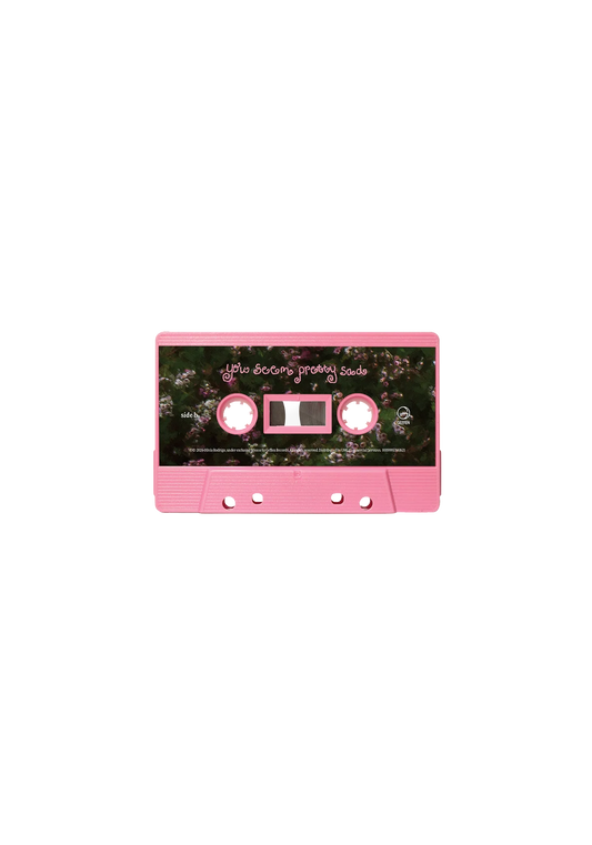 You seem pretty sad for a girl so in love: Baby pink cassette