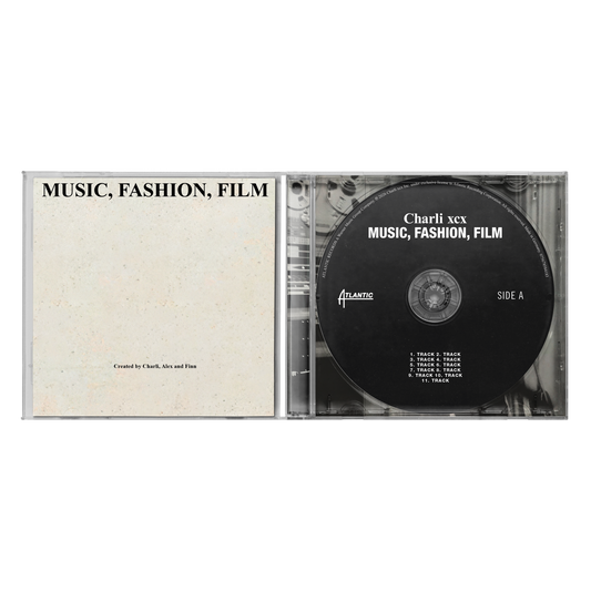 MUSIC, FASHION, FILM - SIGNED CD