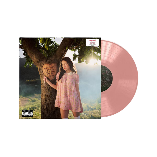 you seem pretty sad for a girl so in love: Target exclusive pink vinyl