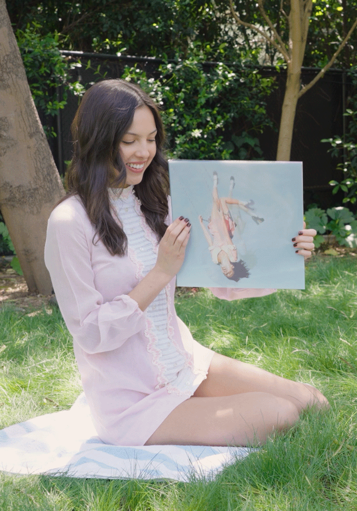 you seem pretty sad for a girl so in love: lenticular cover pink vinyl
