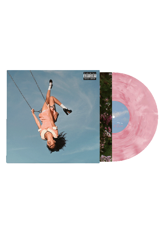 you seem pretty sad for a girl so in love: lenticular cover pink vinyl