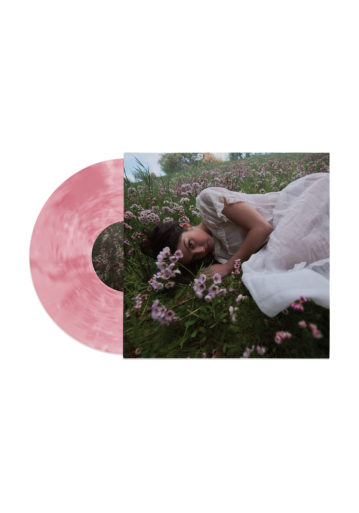 you seem pretty sad for a girl so in love: lenticular cover pink vinyl