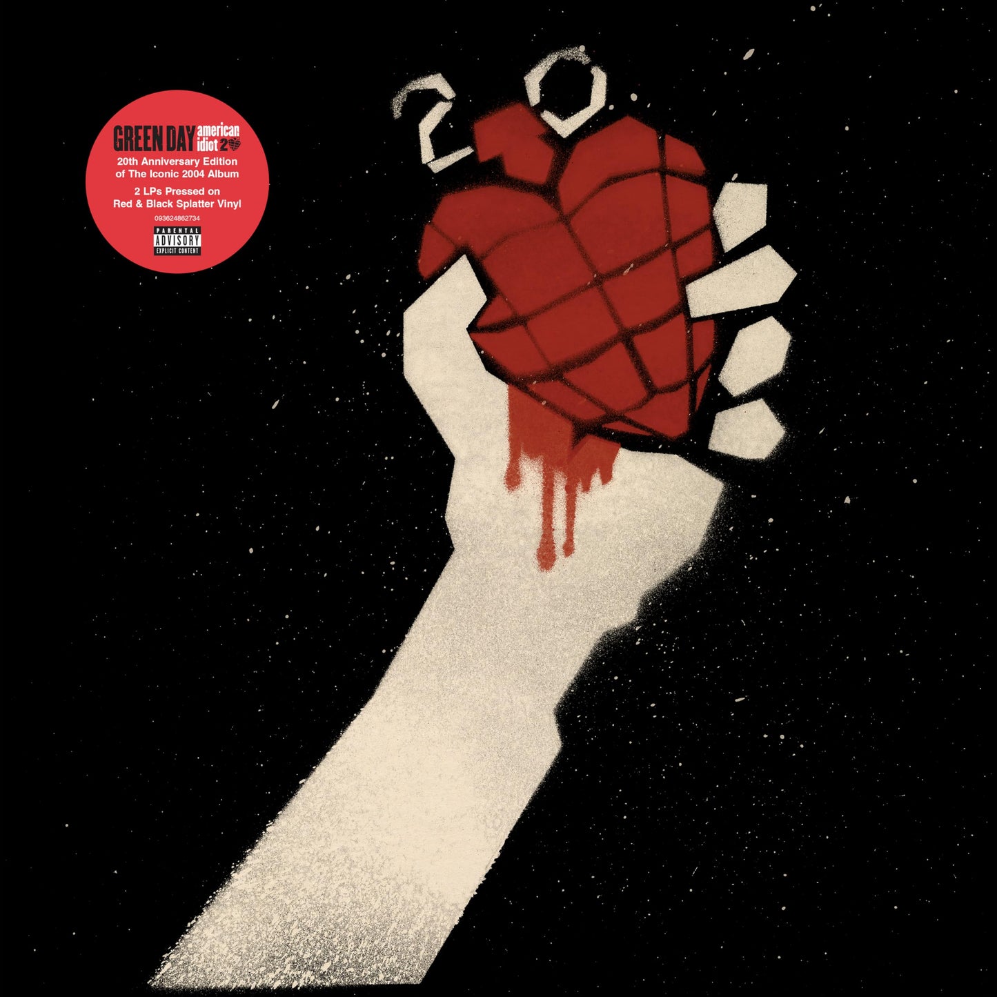 American Idiot - 20th Anniversary Edition (Colored Vinyl) Vinyl 2LP