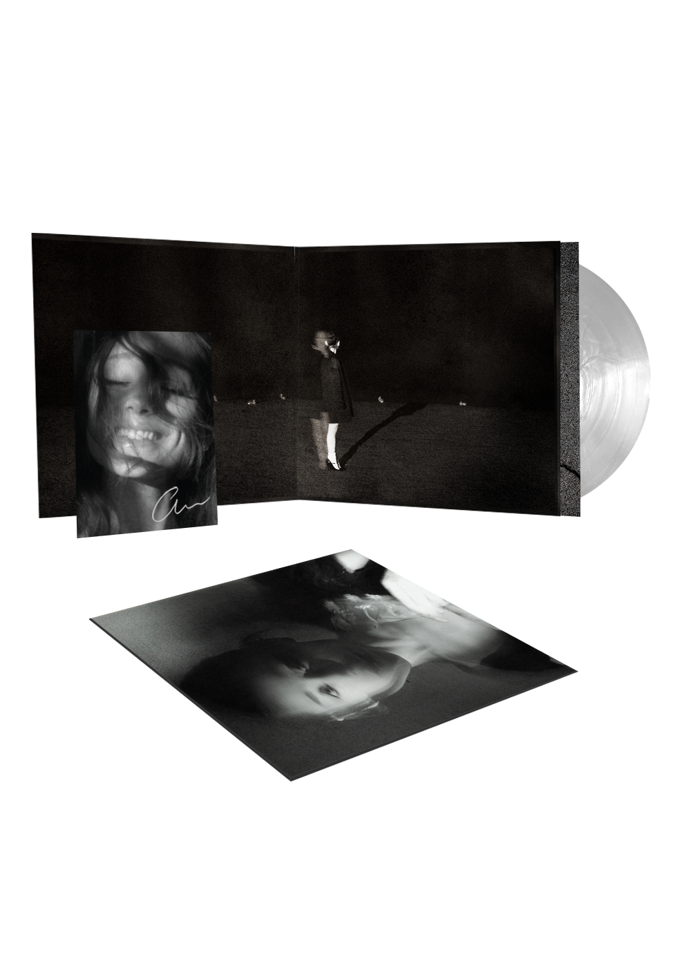 petal translucent pearly white lp (signed)