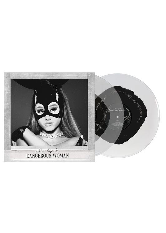 dangerous woman tenth anniversary edition: black and clear 2lp vinyl
