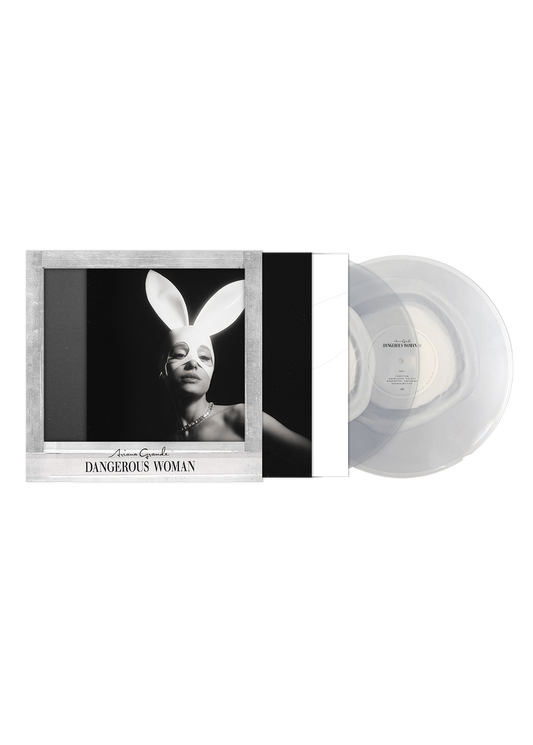 dangerous woman tenth anniversary edition: white and clear 2lp vinyl