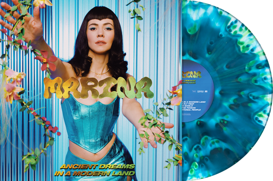 ANCIENT DREAMS IN A MODERN LAND: Turquoise and green torrent effect LP