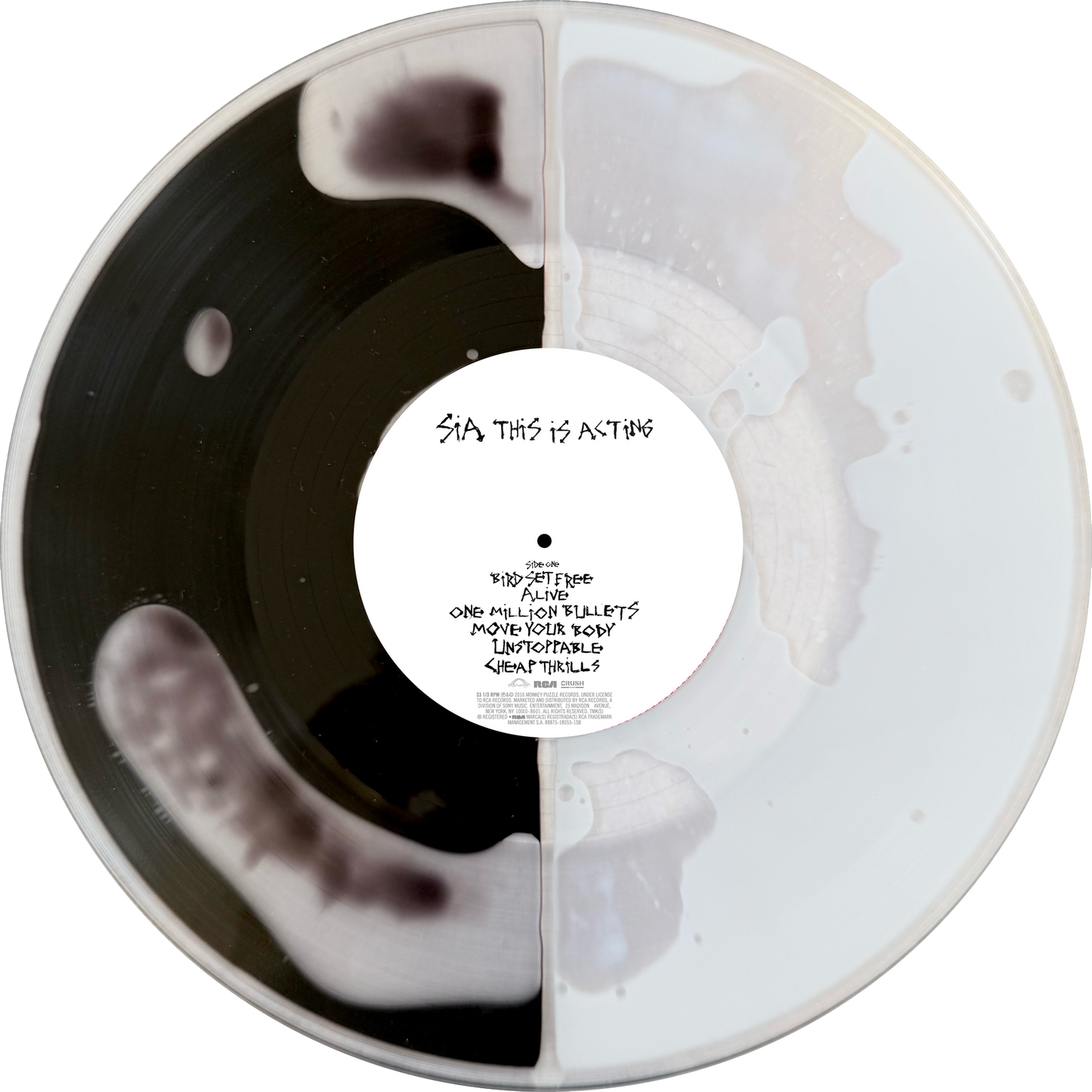 This is acting: Liquid Filled Vinyl