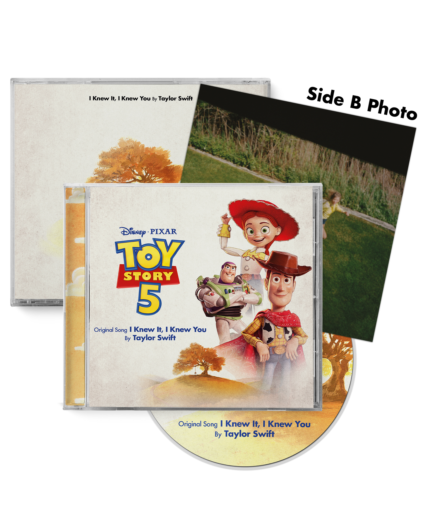 “I KNEW IT, I KNEW YOU” CD SINGLE WITH DOUBLE-SIDED COVER