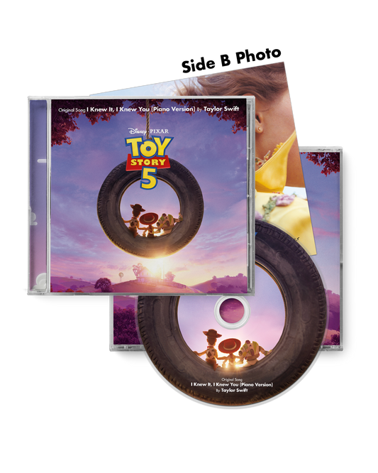 “I KNEW IT, I KNEW YOU (PIANO VERSION)” CD SINGLE WITH DOUBLE-SIDED COVER