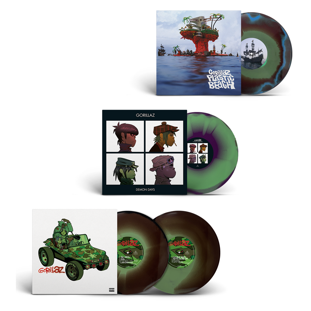 Gorillaz 4LP Bundle