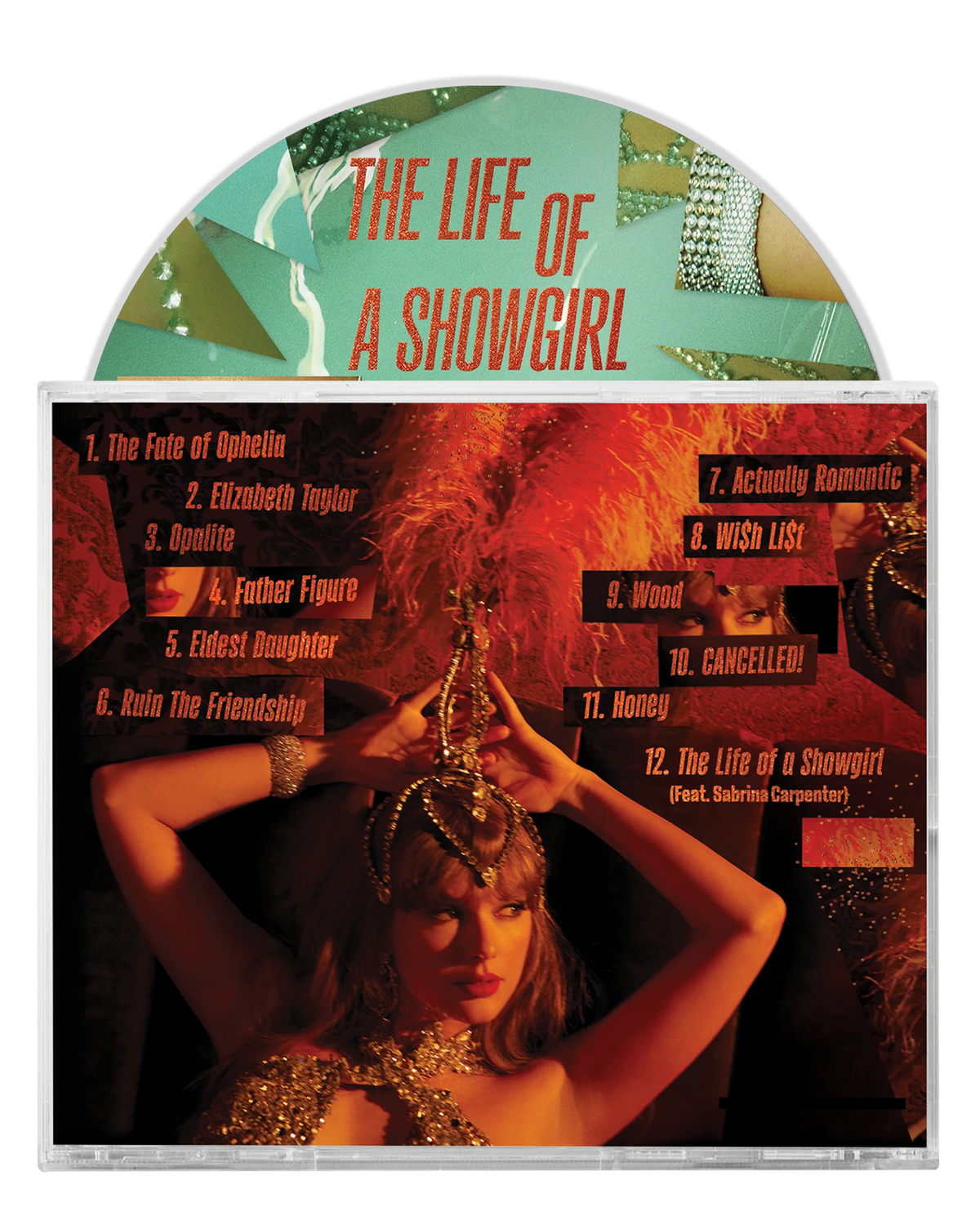 Taylor Swift - The Life of a Showgirl (CD + Hand Signed Photo ) NO. 4