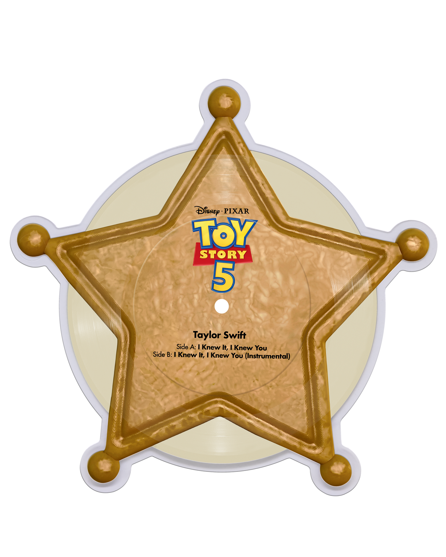 “I KNEW IT, I KNEW YOU” 10” VINYL (JESSIE’S SHERIFF BADGE)