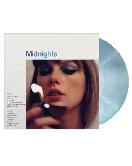 Taylor Swift - Midnights: Moonstone Blue Edition Vinyl