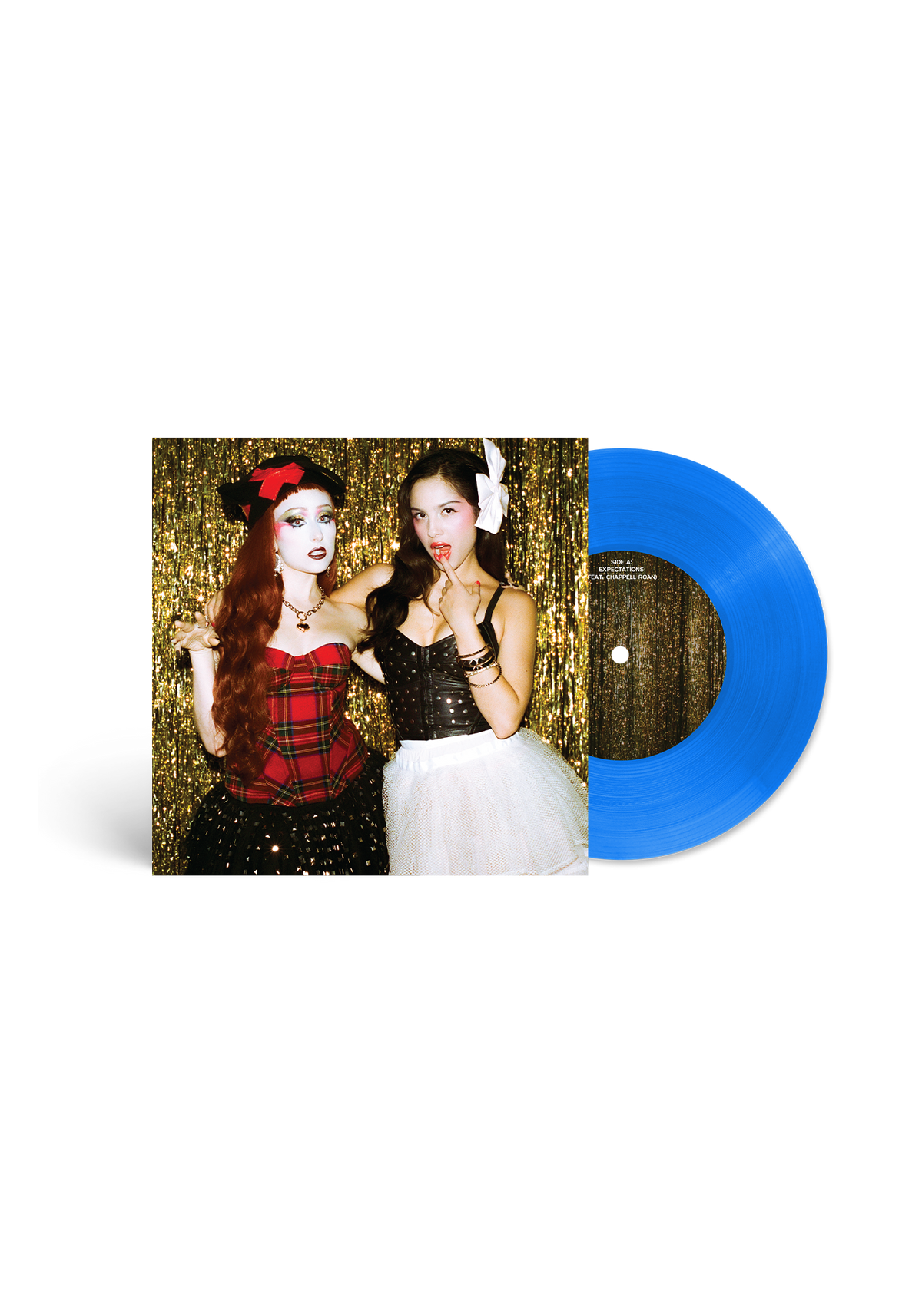expectations - 'LA behavior' translucent blue 7" vinyl