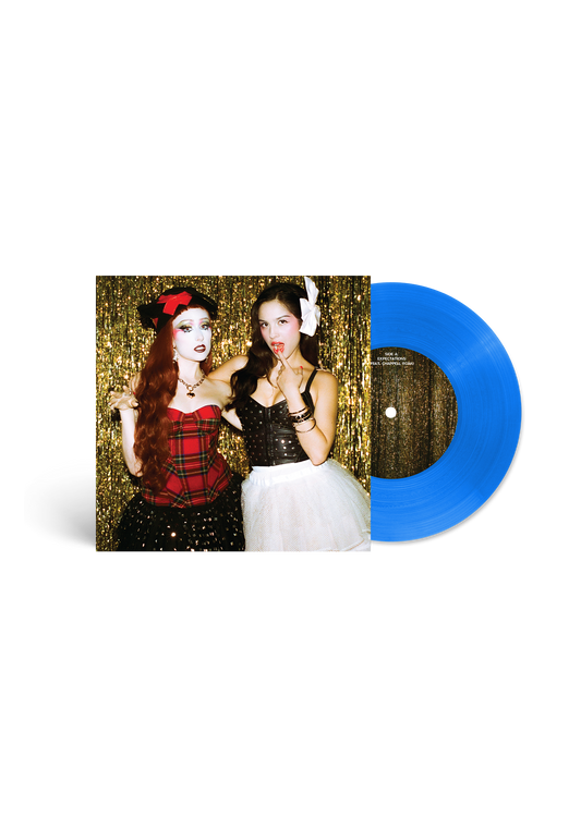 expectations - 'LA behavior' translucent blue 7" vinyl