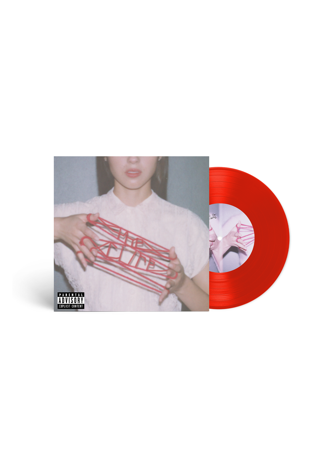 The Cure: red 7" vinyl